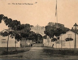 Bưu điện tỉnh Thái Nguyên năm 1906